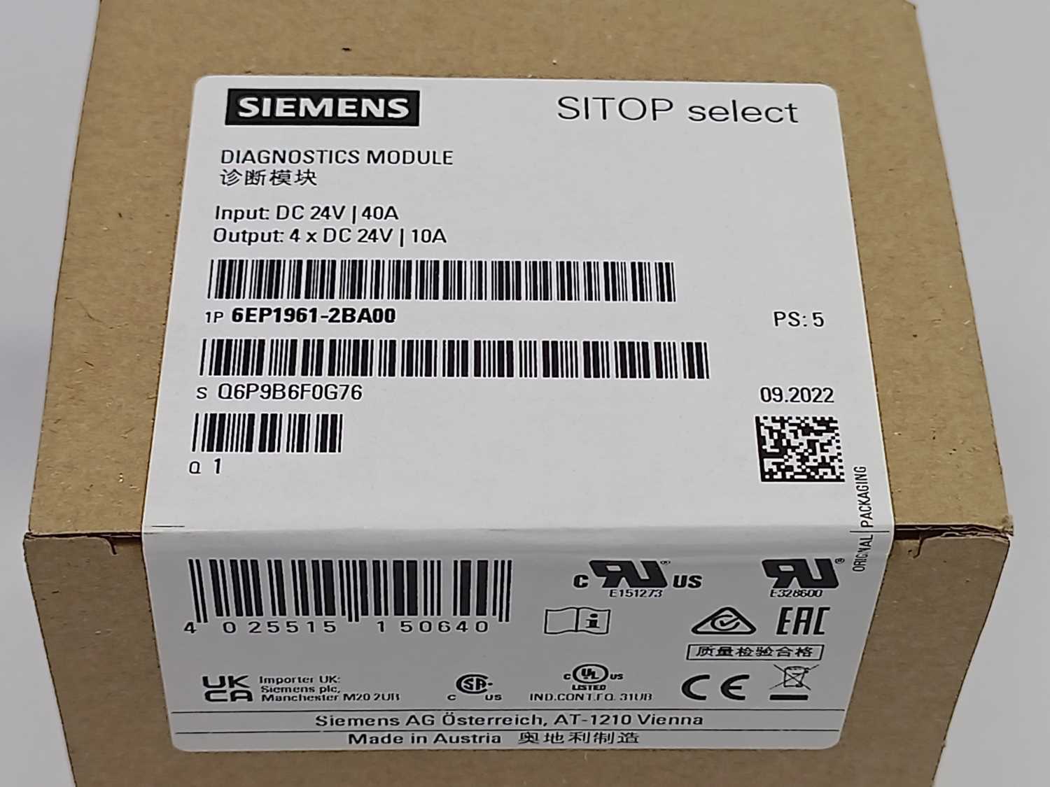 siemens-6ep1961-2ba00-sitop-select-diagnostics-module_1.jpg Siemens 6EP1961-2BA00 SITOP select Diagnostics Module