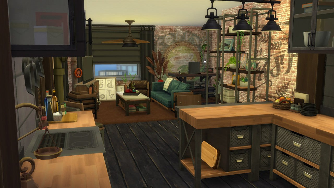 The Sims 4 - Industrial Loft Kit DLC Origin