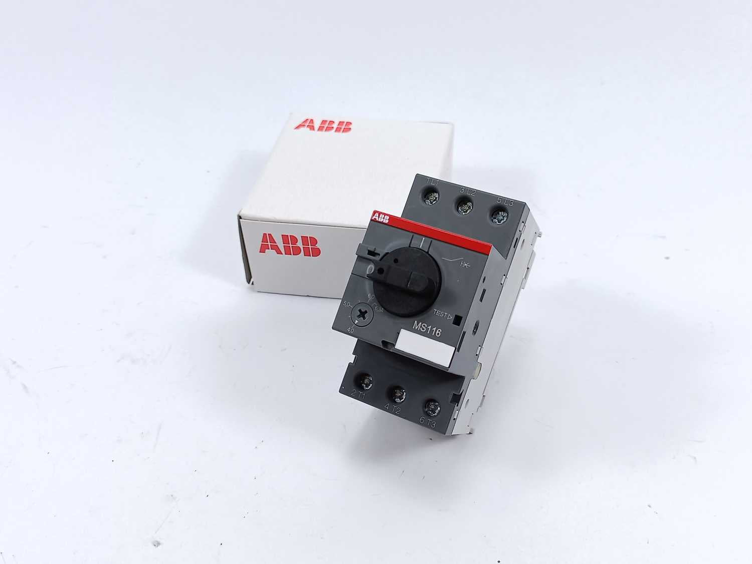ABB 1SAM250000R1009 MS116-6.3 Manual Motor Starter 4.0-6.3A Online