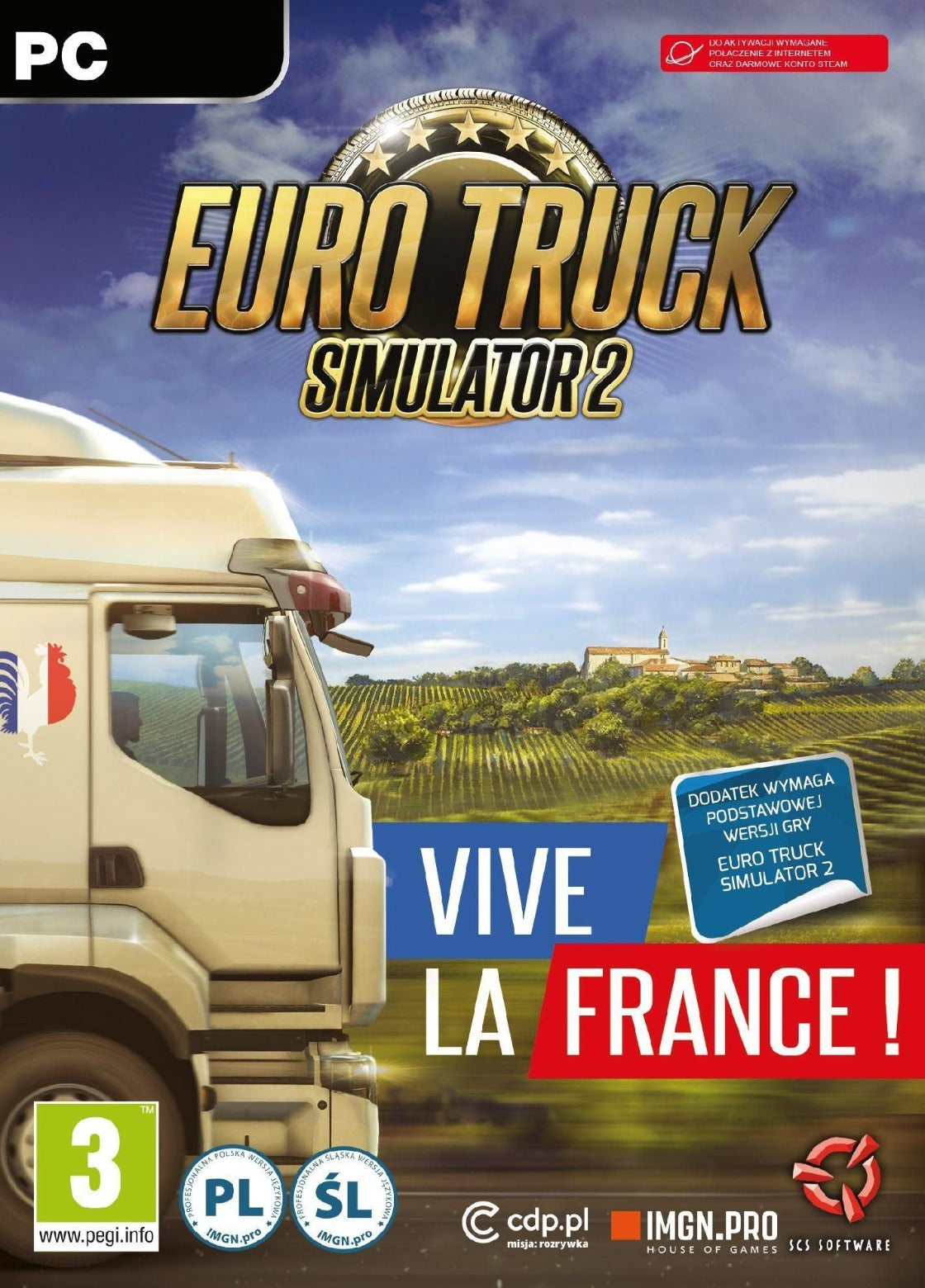 Euro Truck Simulator 2 - Vive la France DLC