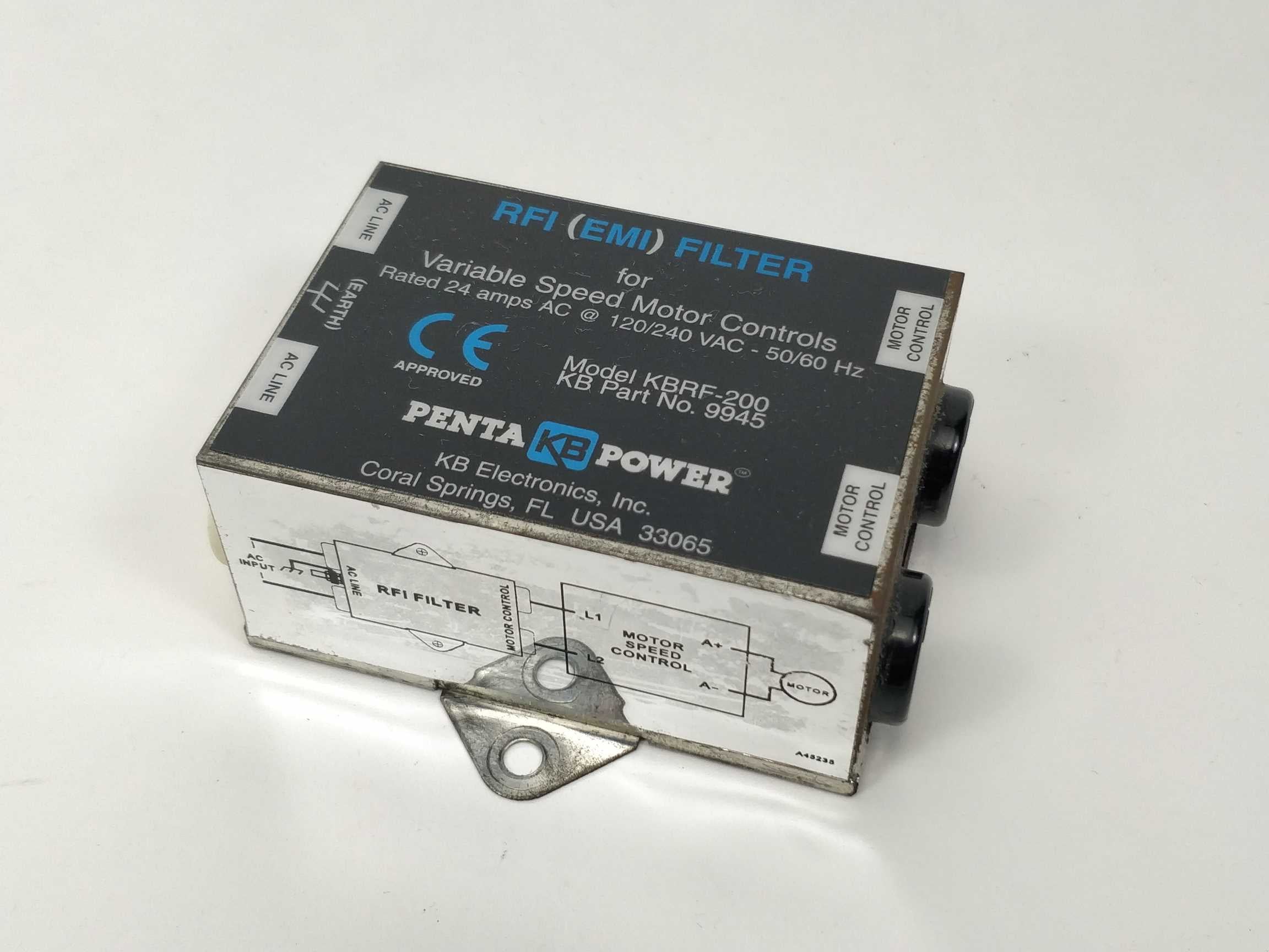 KB Electronics 9945 KBRF-200 Filter