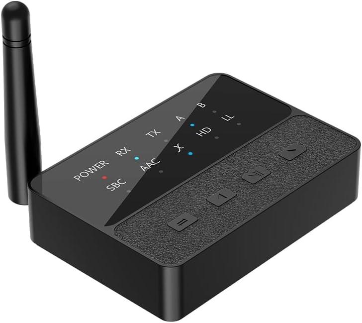 NÖRDIC Bluetooth 5.3 Modtager Sender aptX aptX HD til 2 Hovedtelefoner, AUX/RCA Udsalg
