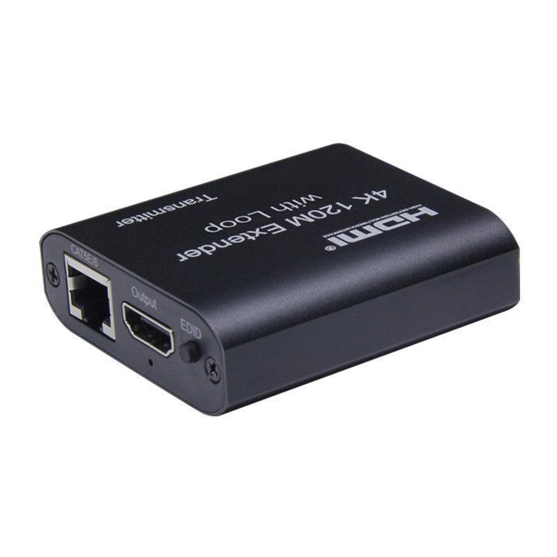 NÖRDIC HDMI Cat6 extension 120m 4K30Hz HD med loop EDID funktion HDMI Extension