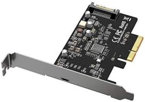 Maiwo KC008 x4 PCI Express-kort til 1x ekstern USB type C 20 Gbps USB 3.2 Gen 2x2 PCIe 3.0 x4 Online nu