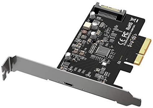 Maiwo KC008 x4 PCI Express-kort til 1x ekstern USB type C 20 Gbps USB 3.2 Gen 2x2 PCIe 3.0 x4 Online nu