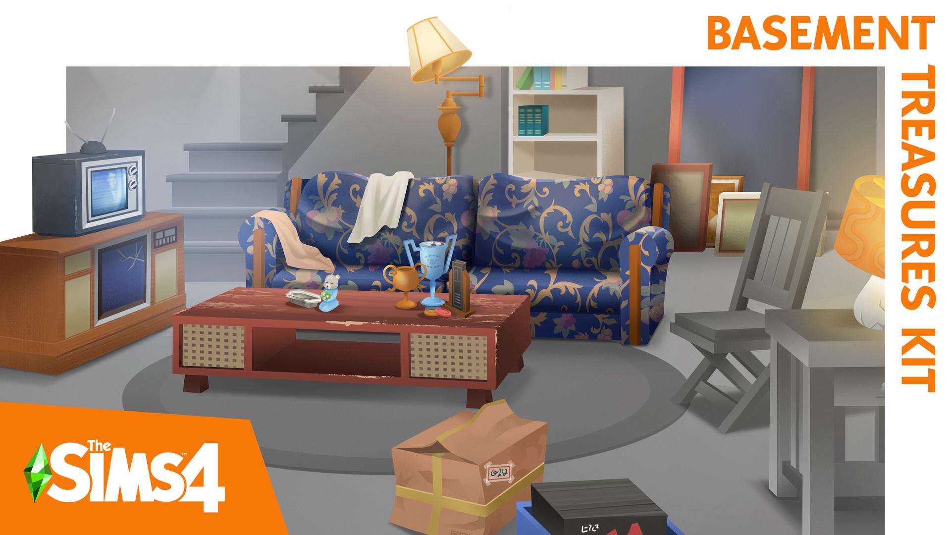 The Sims 4 - Basement Treasures Kit DLC Origin