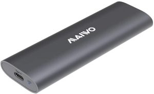 Maiwo K1689 M.2 SATA & NVMe SSD combo til USB3.2 Gen2 10 Gbps eksternt kabinet skrueløst design aluminium Online nu