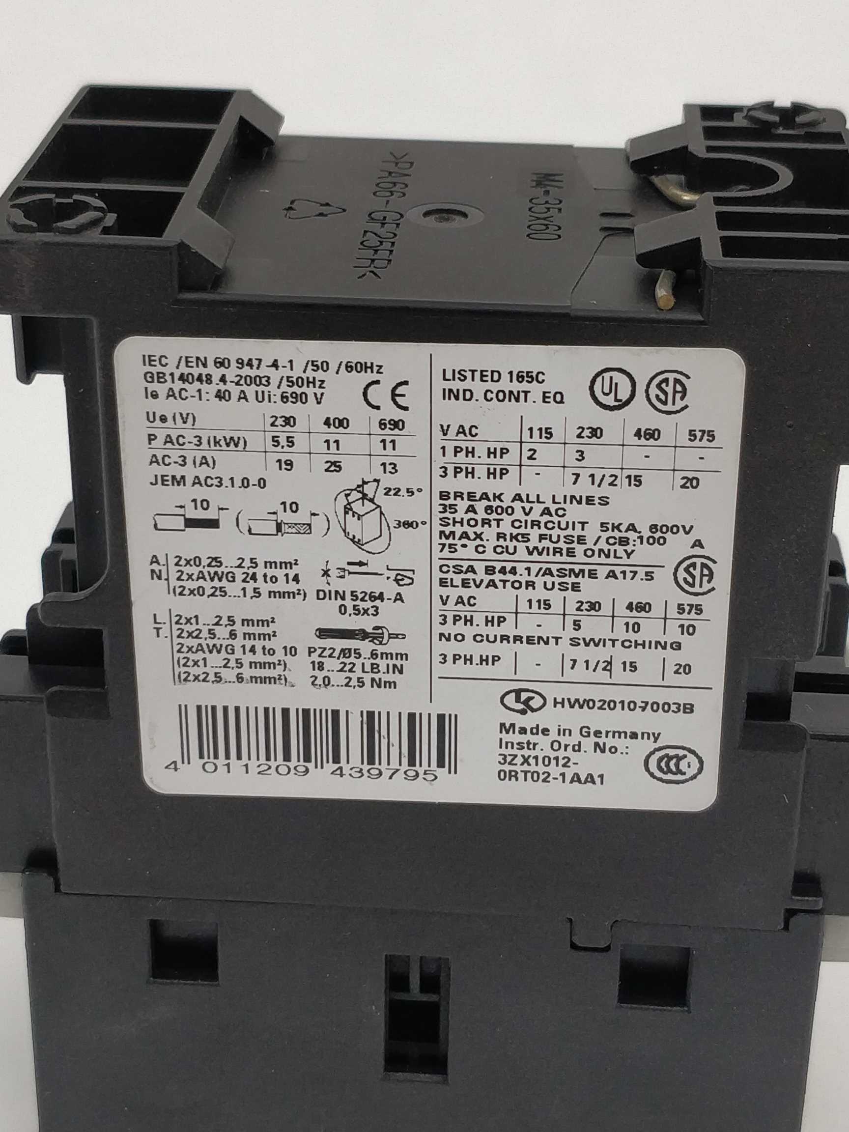 siemens-3rt1026-3kb44-0la0-power-contactor_2.jpg Siemens 3RT1026-3KB44-0LA0 Power contactor