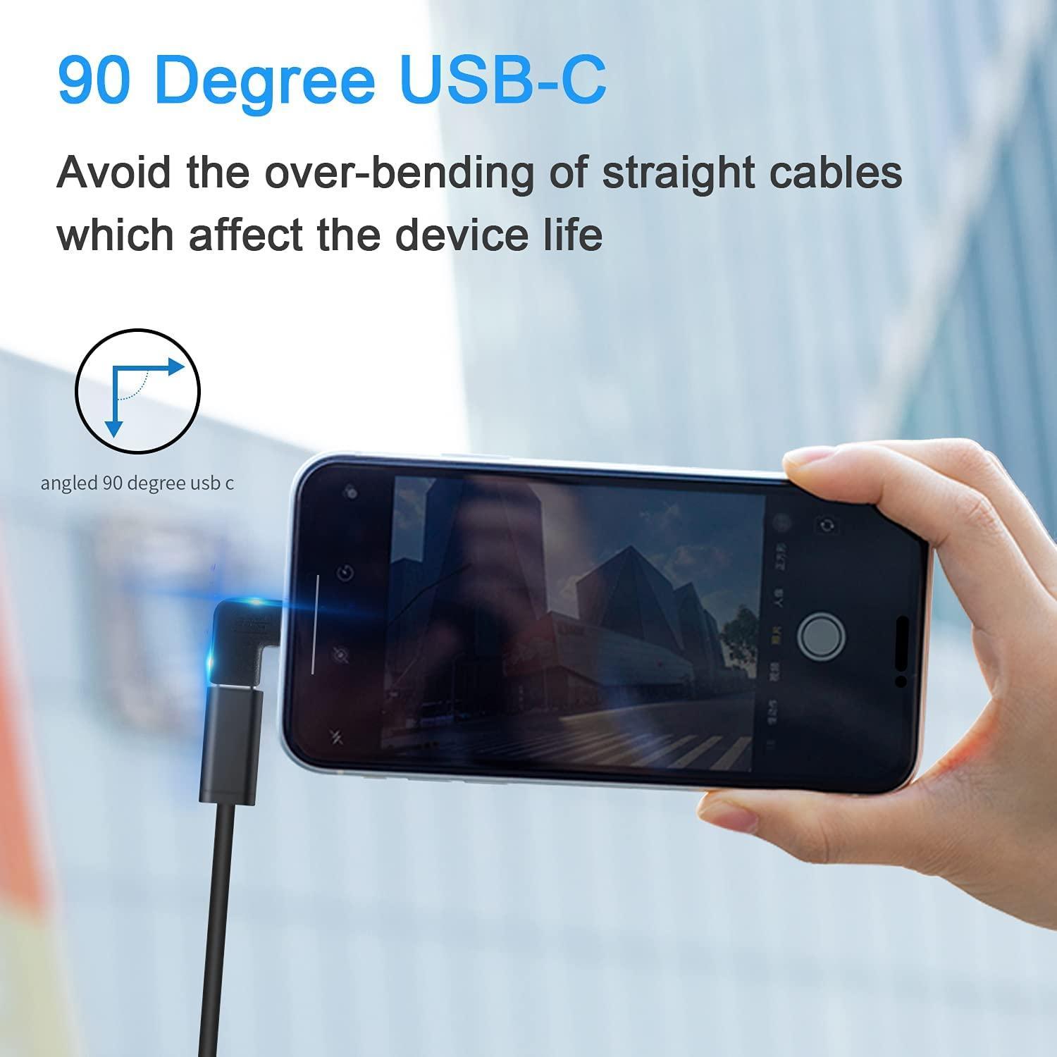 NÖRDIC USB C 3.1 Vinklet adapter han til hun Levere
