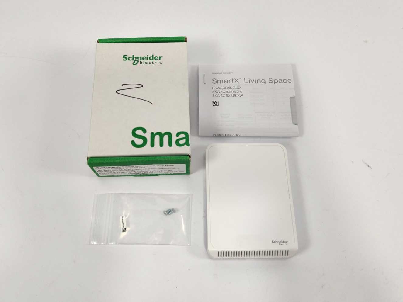 Schneider Electric SXWSCBXSELXX SmartX Living Space Sensor Blank Cover Mode