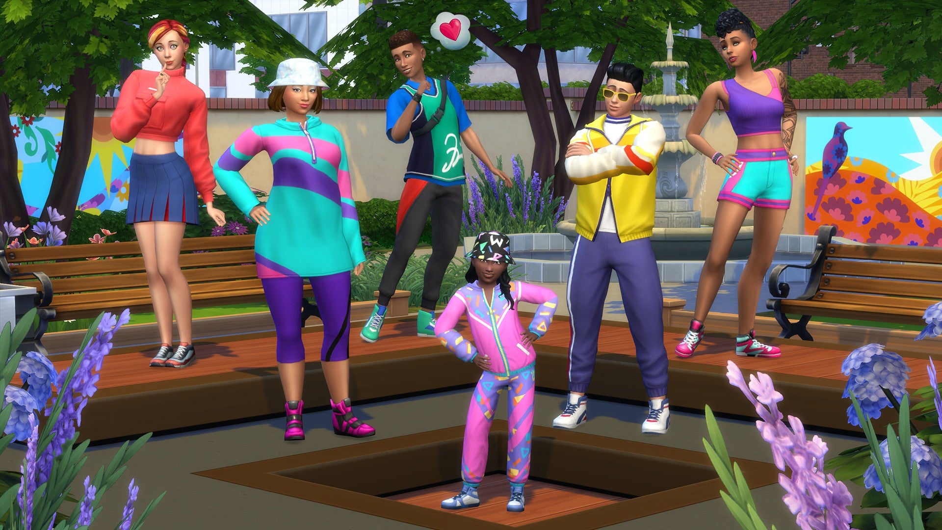 The Sims 4 - Throwback Fit Kit DLC Origin