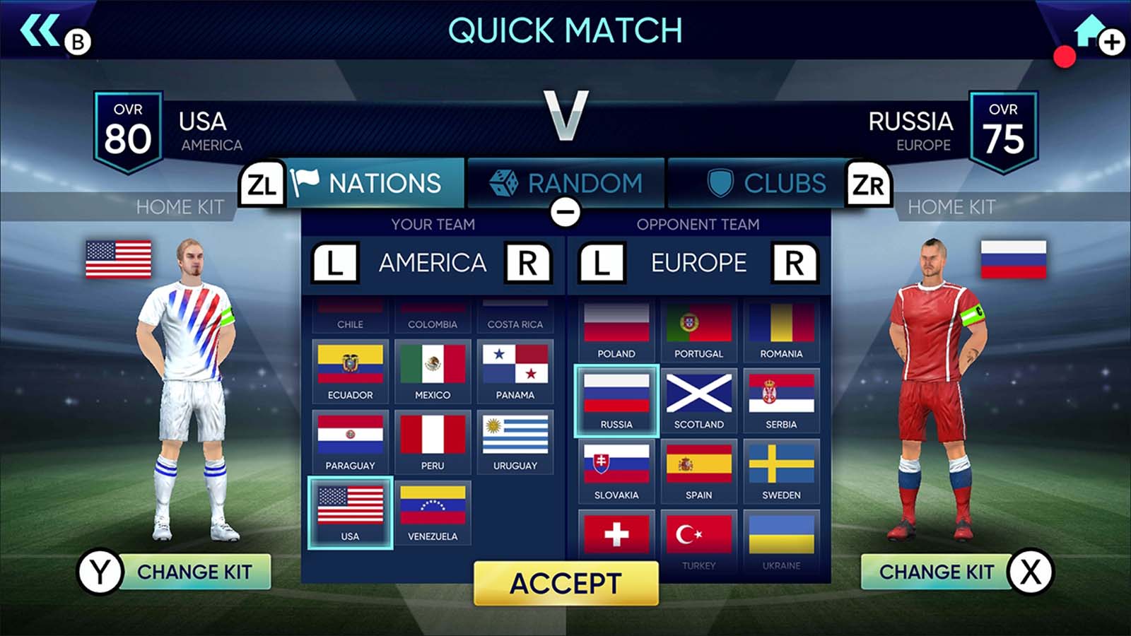 Football Cup 2021 Nintendo Switch