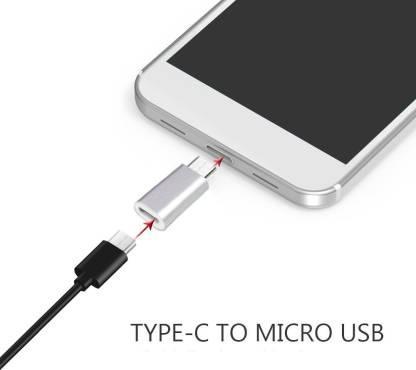 nordic-adapter-micro-usb-til-usb-c-metal-sort_2.jpg NÖRDIC Adapter Micro USB til USB C Metal Sort Online