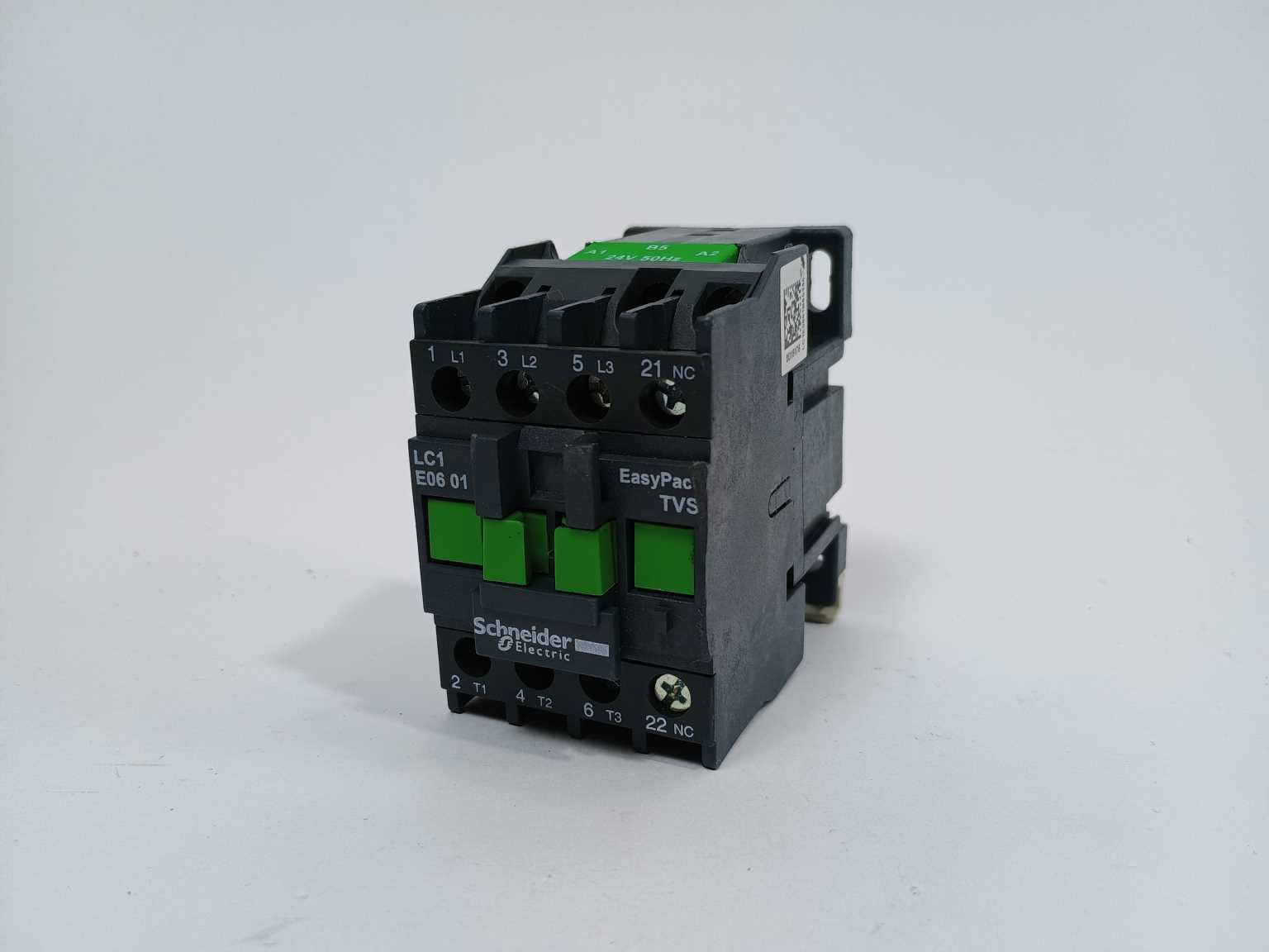 Schneider Electric LC1E0601B5S250 LC1E0601B5 EasyPact Contactor 24VAC Coil Online Hot Salg