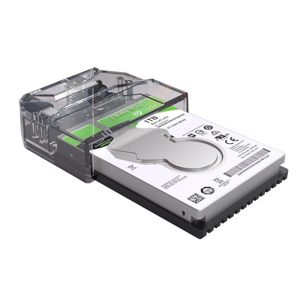 Maiwo K108S eksternt kabinet USB-C 3.2 Gen1 5 Gbps til 2.5" SATA / SSD HDD Rabat