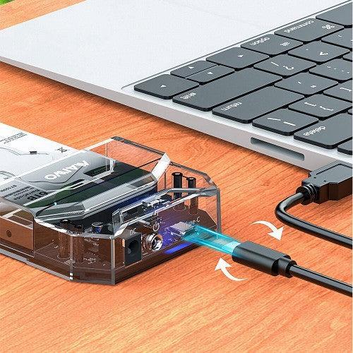Maiwo K108S eksternt kabinet USB-C 3.2 Gen1 5 Gbps til 2.5" SATA / SSD HDD Rabat