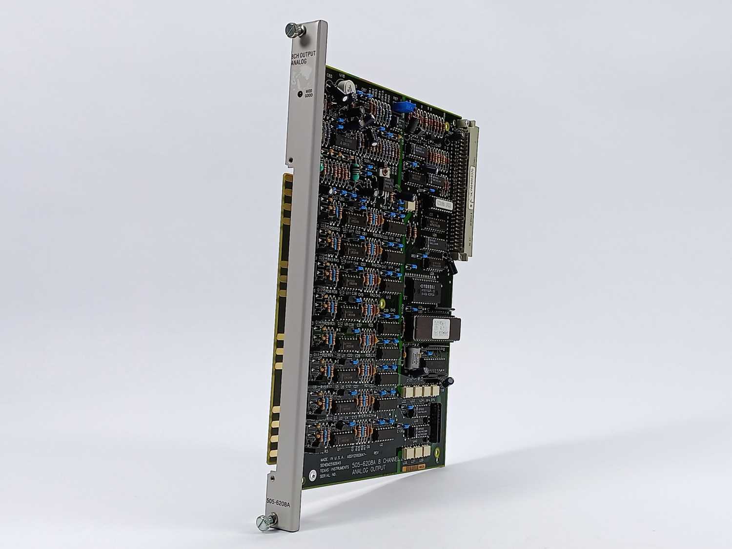 Siemens/Texas Instruments 505-6208A 8CH Analog Output Module Online