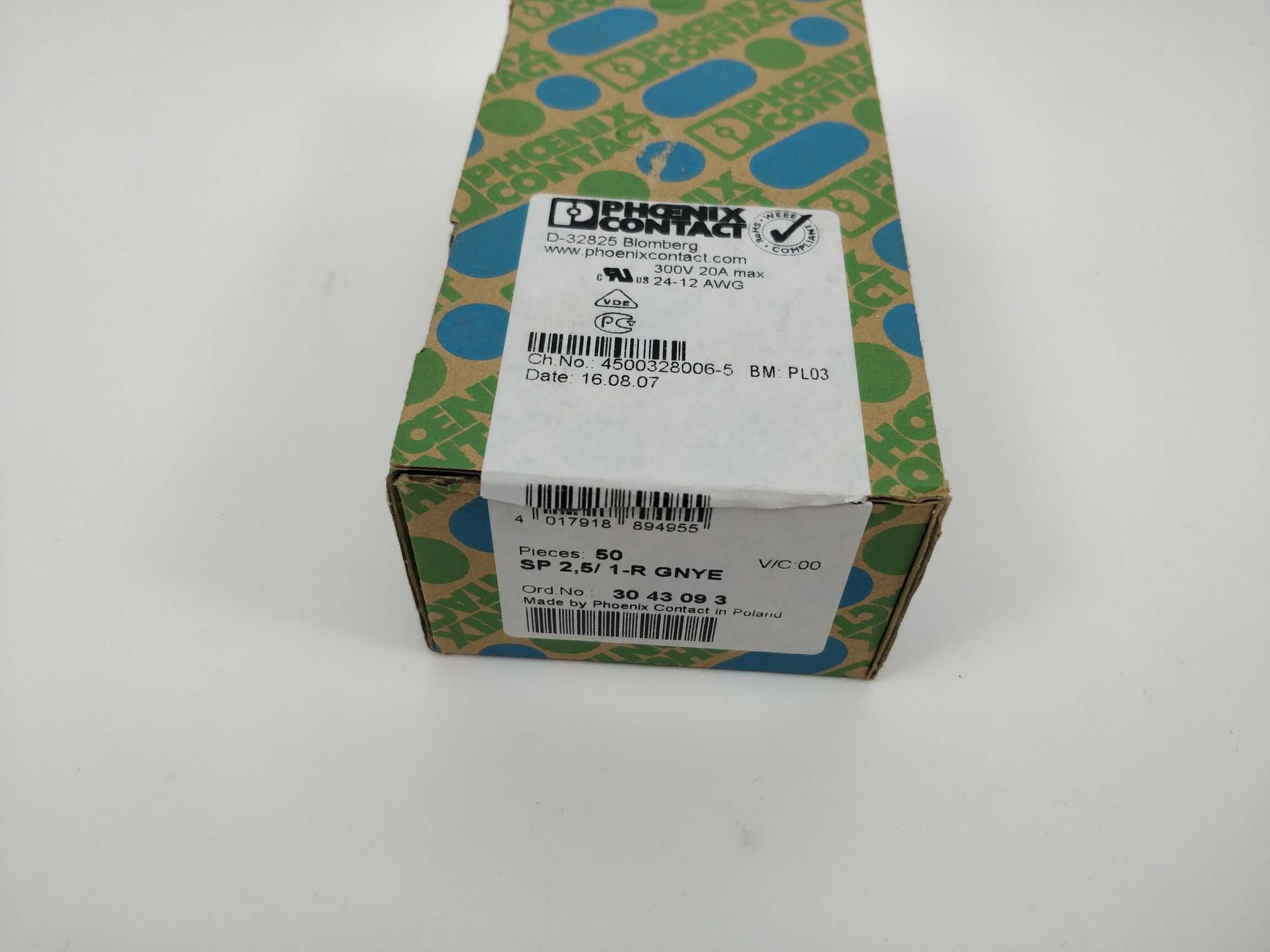 phoenix-contact-3043093-sp-25-1-r-gnye-38-pcs_2.jpg Phoenix Contact 3043093 SP 2,5/ 1-R GNYE 38 Pcs.