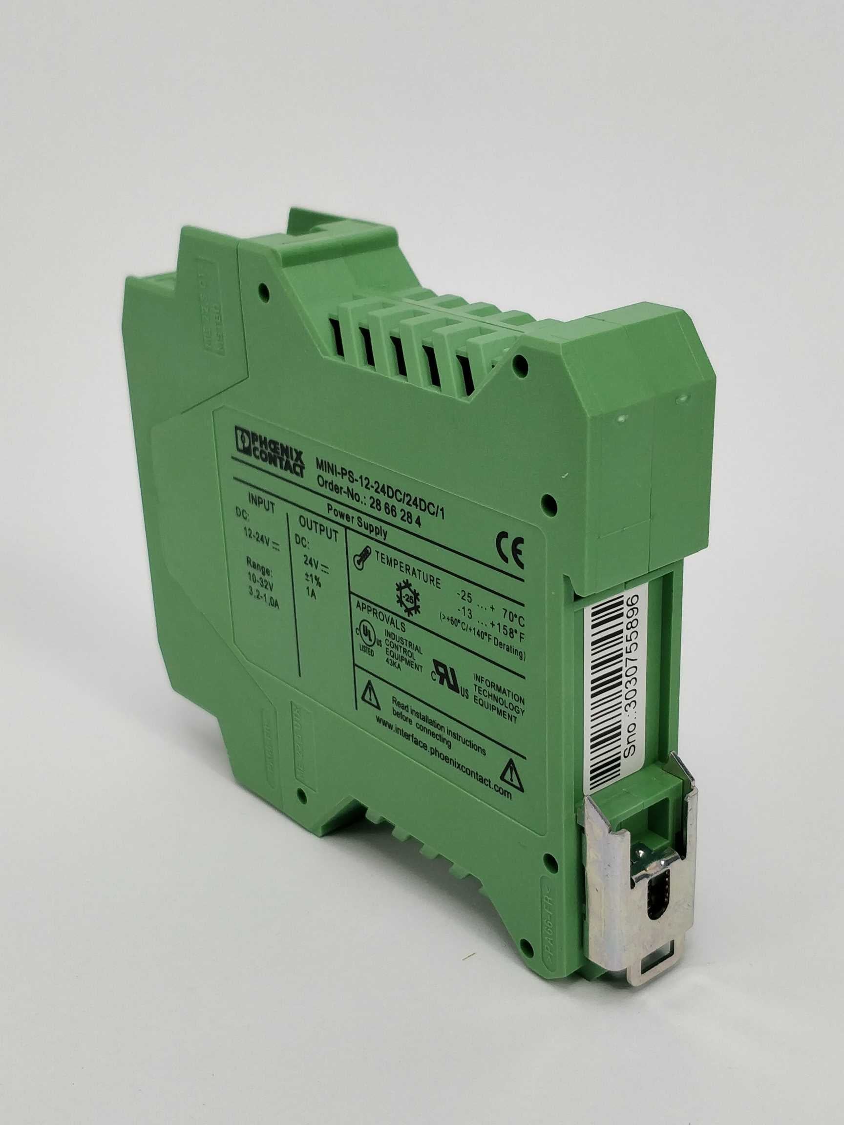 Phoenix Contact 866284 DC/DC converter Output 24VDC 1A