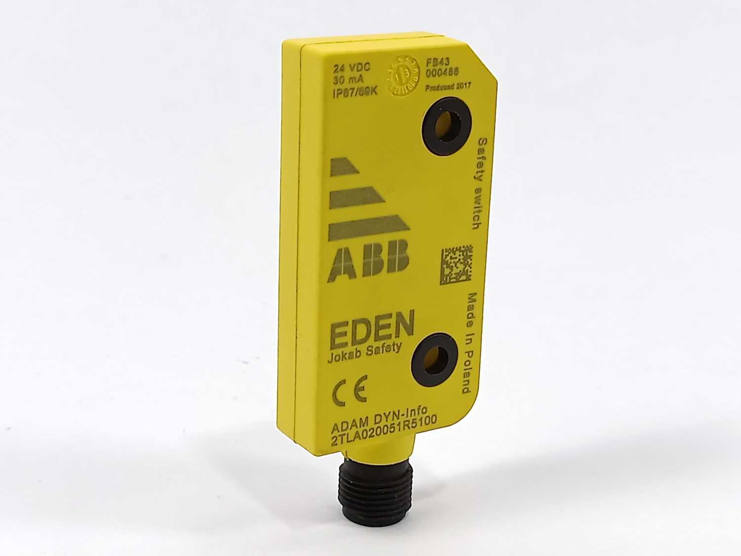 ABB 2TLA020051R5100 ADAM safety sensor unit Hot på udsalg