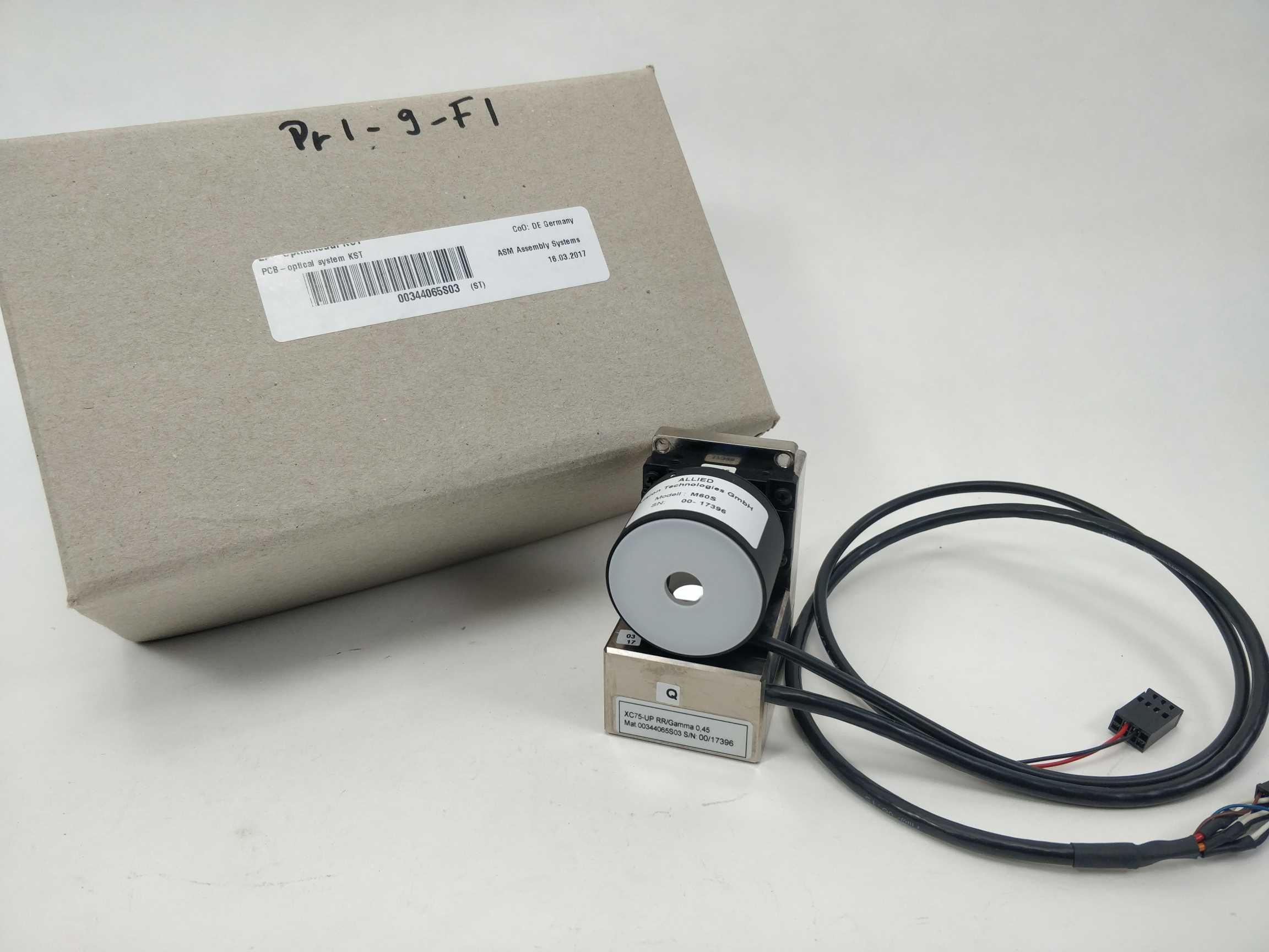 ASM Assembly Systems 00344065-03 M60S PCB Optical system