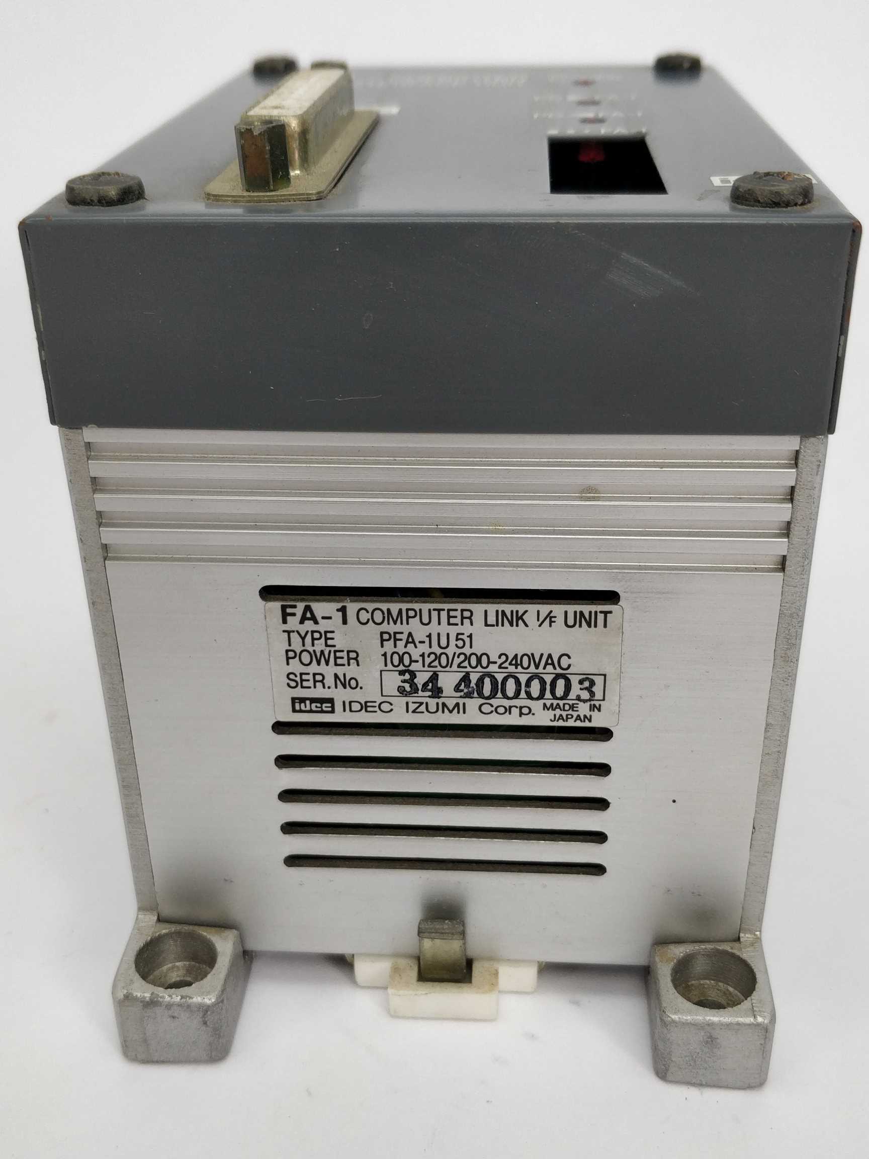 idec-pfa-1u51-fa-1-computer-link-i-f-unit_3.jpg Idec PFA-1U51 FA-1 computer link I/F unit