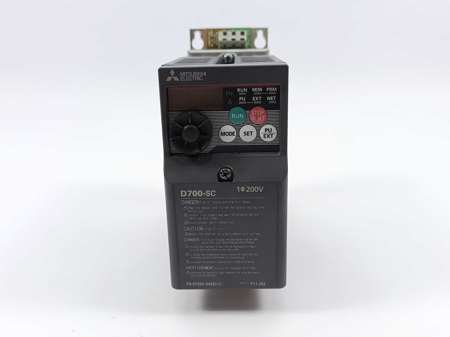 Mitsubishi FR-D720S-042SC-EC D700-SC 200V Mode