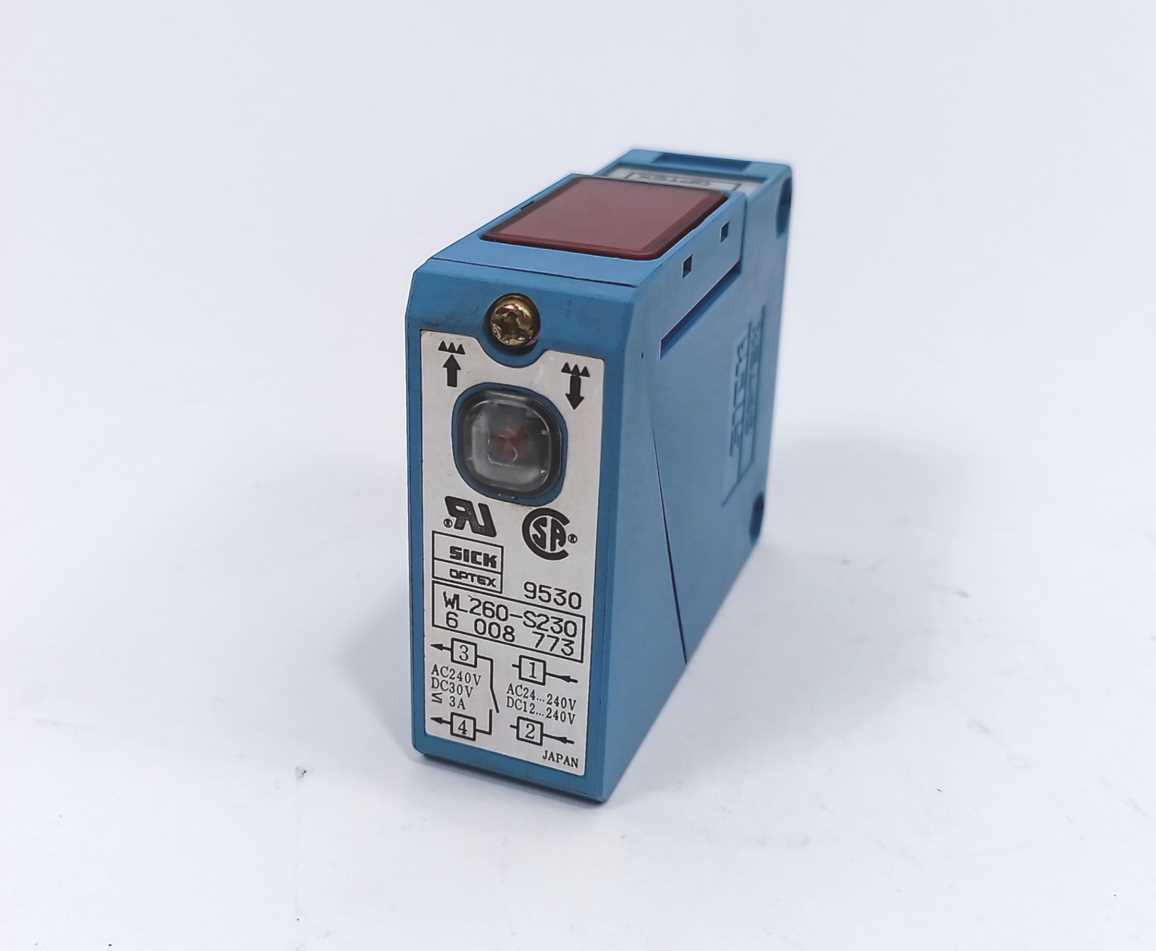 SICK 6008773 WL260-S230 Photoelectric sensor Hot på udsalg