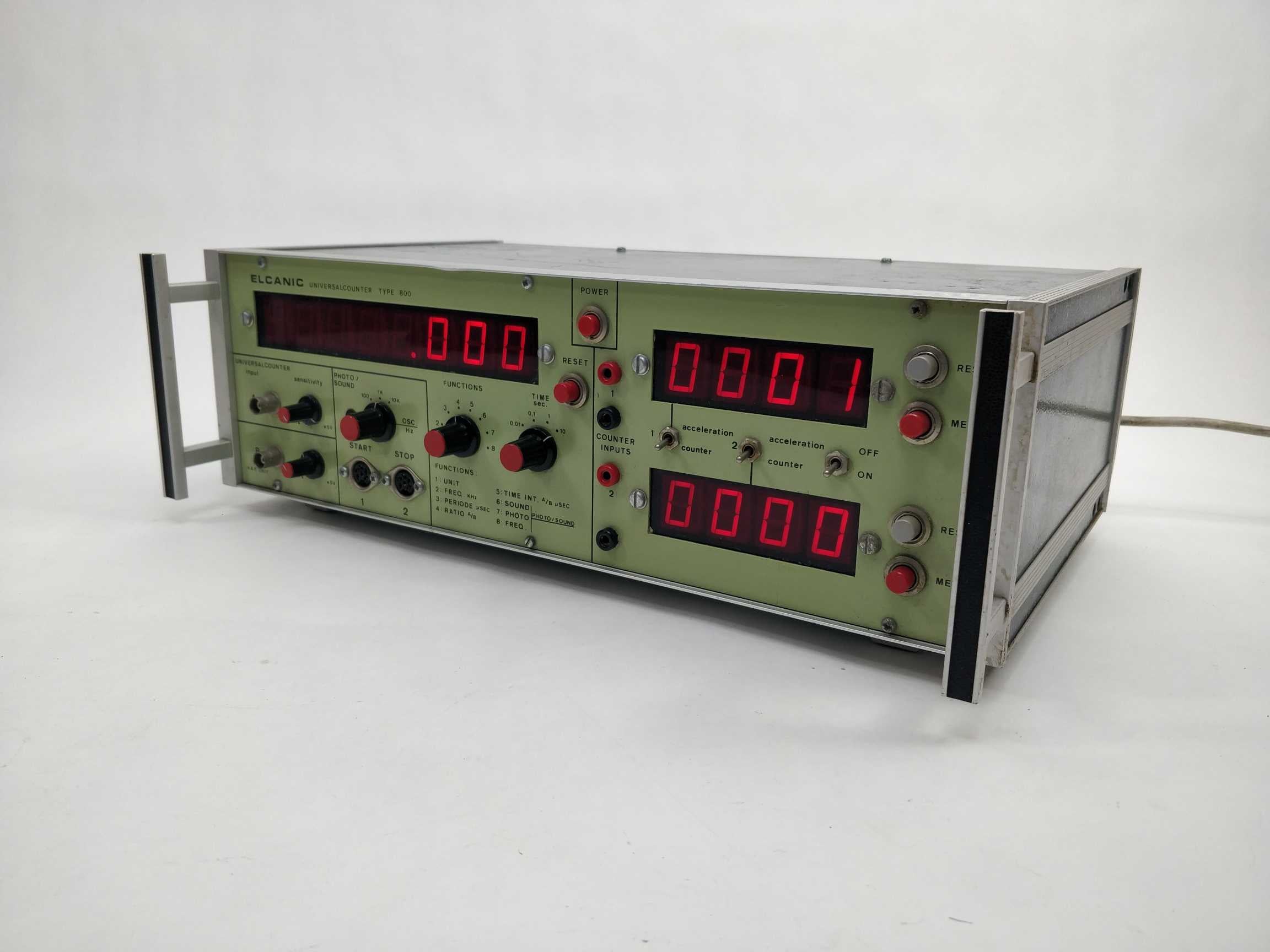 Elcanic Type 800 Universalcounter Levere