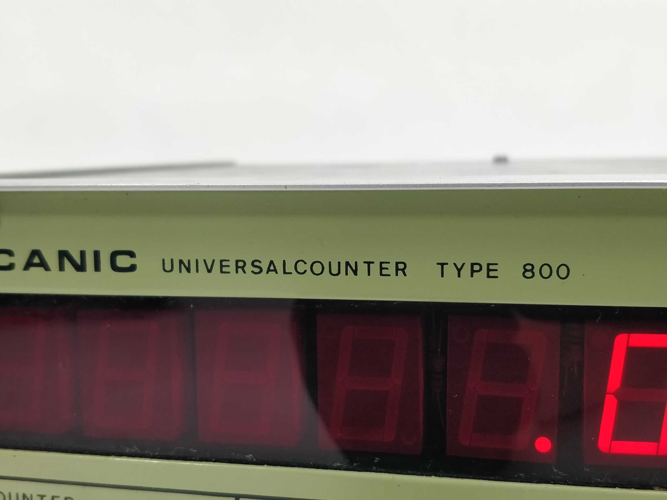 Elcanic Type 800 Universalcounter Levere
